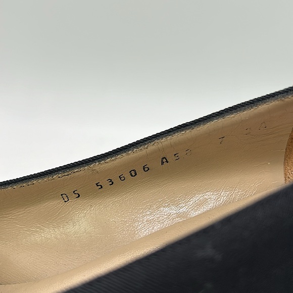 Salvatore Ferragamo Authenticated Black Block Heel Shoes **Size 7**🌺🌺 - Picture 4 of 10